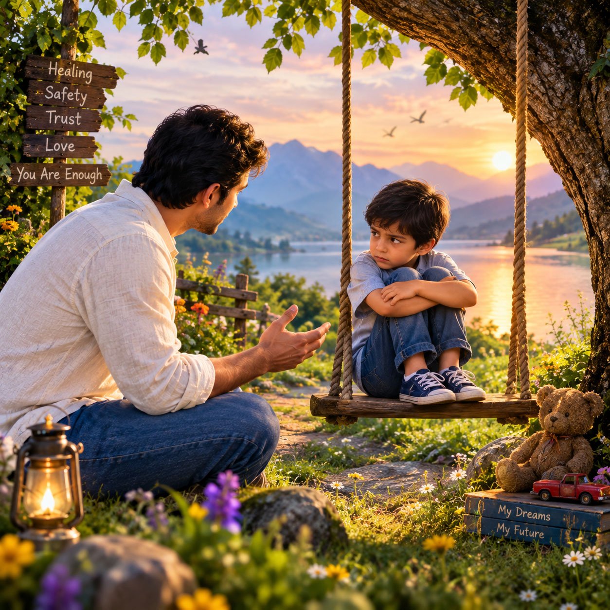 Inner Child Wound emotional wellbeing support