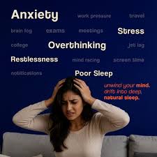 Relaxation support for sleep and overthinking