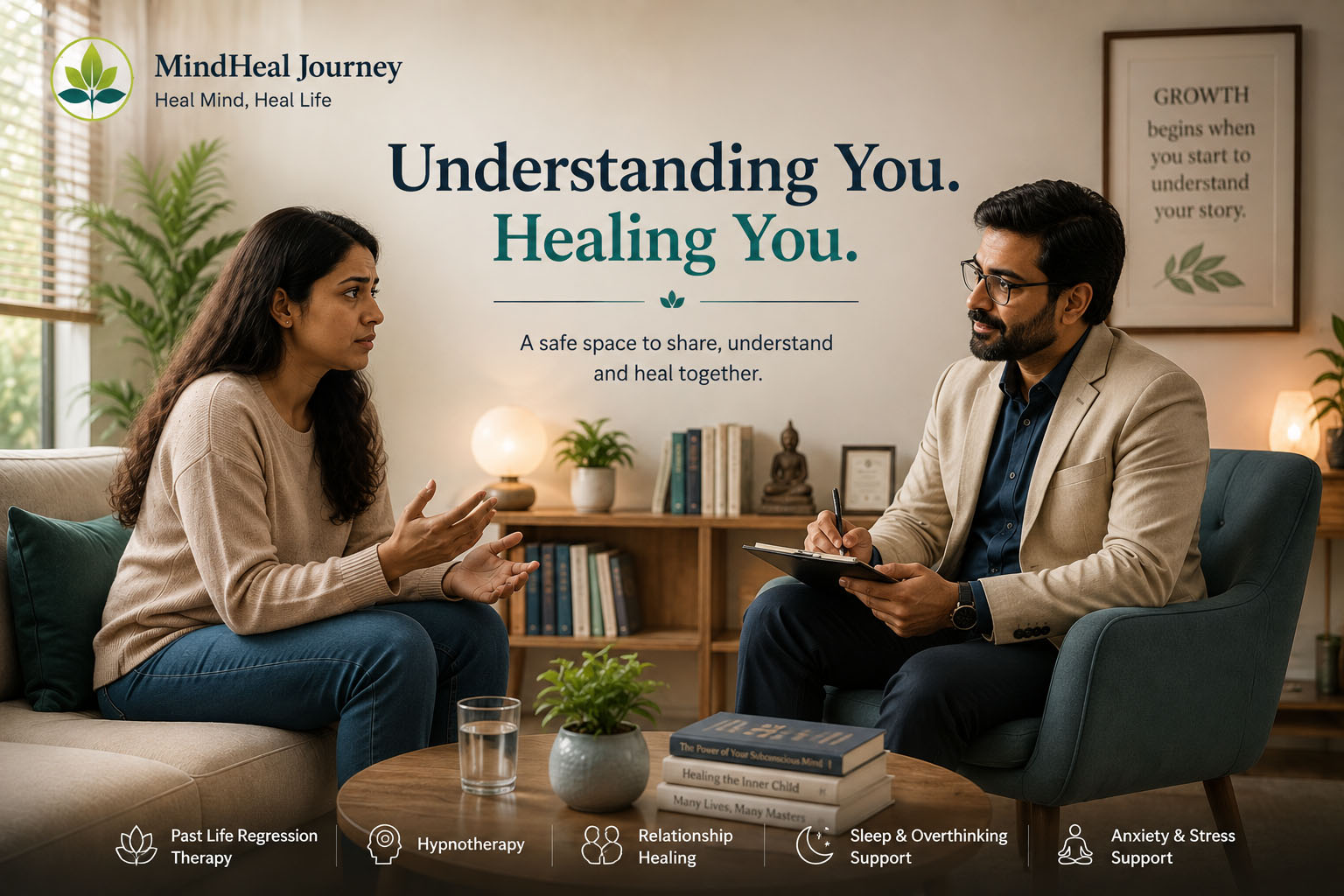 Mindfulness and personal healing session